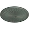 Ekena Millwork Leandros Ceiling Medallion (Canopies up to 5"), 33 1/8"OD x 3 1/2"ID x 1 3/8"P, Cloud Burst Crackle CM33LECBC - alternate 4